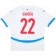 SOUČEK #22 Czech Away Jersey Euro 2024