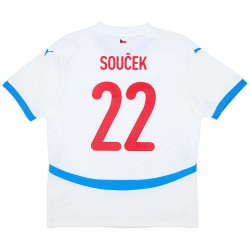 SOUČEK 22 Czech Away Jersey Euro 2024
