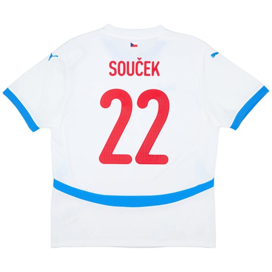 SOUČEK 22 Czech Away Jersey Euro 2024