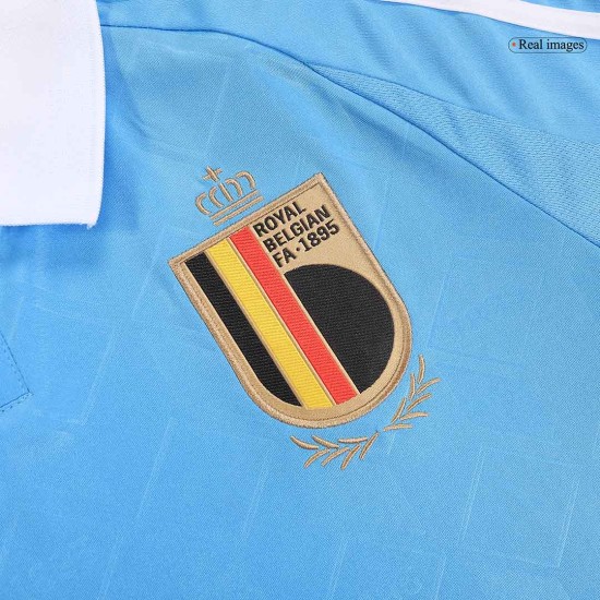 De Bruyne 7 Belgium Away Jersey EURO 2024