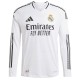 Real Madrid Home Long Sleeve Jersey Player Version 2024/25