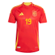 LAMINE YAMAL #19 Spain Home Jersey Player Version Euro 2024