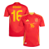 RODRIGO #16 Spain Home Jersey Player Version Euro 2024