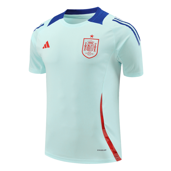 Spain Pre-Match Jersey Kit Green Euro 2024