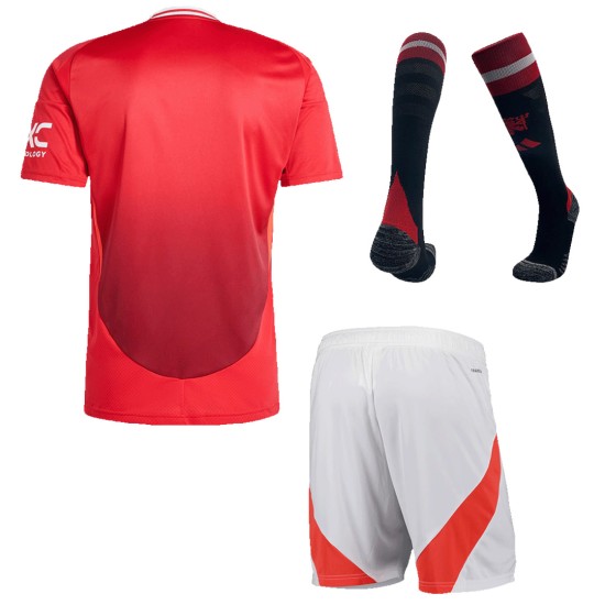 [Super Replica] Manchester United Home Full Kit 2024/25