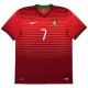 RONALDO #7 Retro Portugal Home Jersey 2014