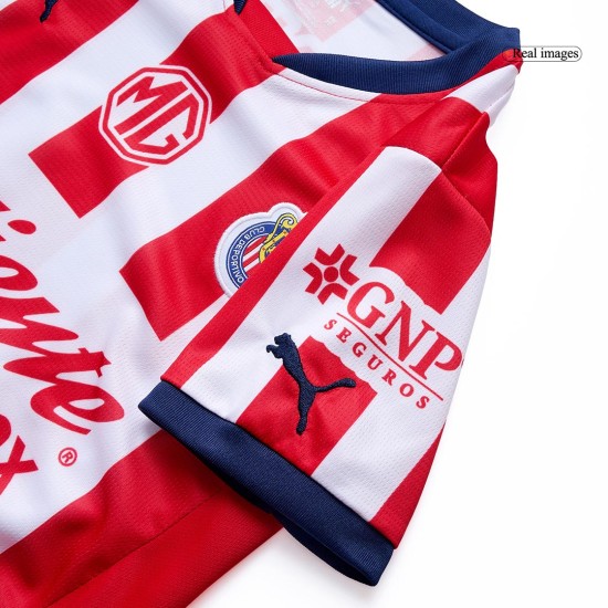 Kids Chivas Home Jersey Kit 2024/25