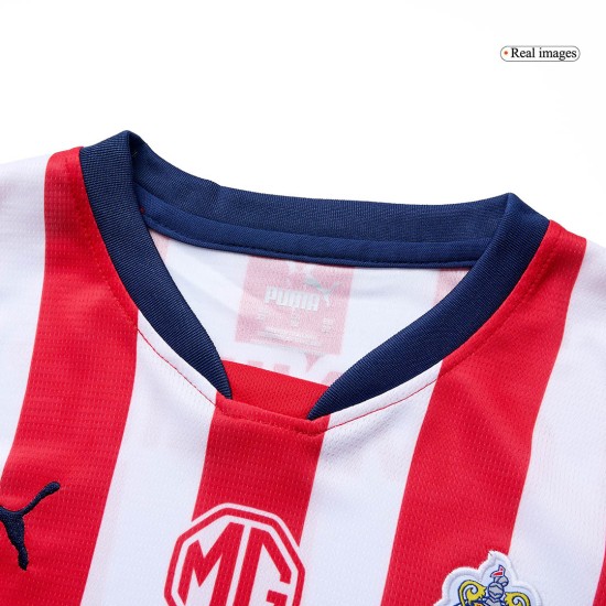 Kids Chivas Home Jersey Kit 2024/25