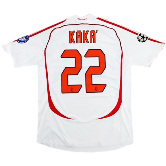 KAKA\' #22 Retro AC Milan UCL Final Away Jersey 2006/07
