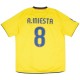 A.INIESTA #8 Retro Barcelona Away Jersey 2008/09