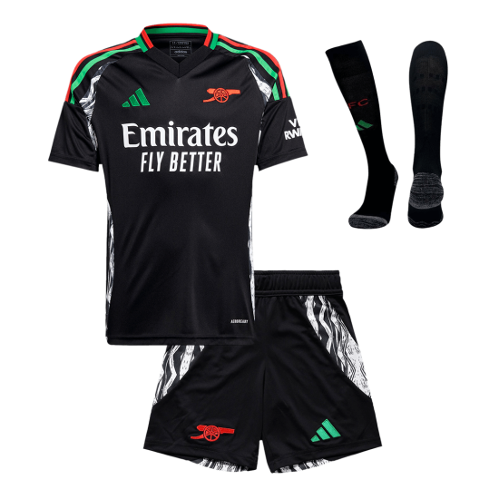 Kids Arsenal Away Full Kit 2024/25