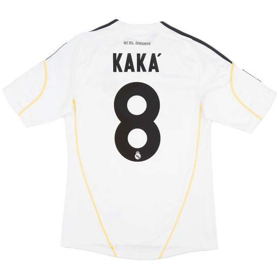 KAKA\' #8 Retro Real Madrid Home Jersey 2009/10