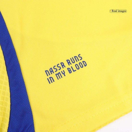 Kids Al Nassr Home Kit 2024/25
