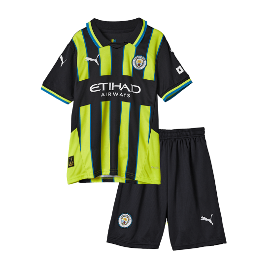 Kids Manchester City Away Full Kit 2024/25