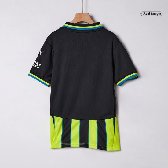 Kids Manchester City Away Full Kit 2024/25