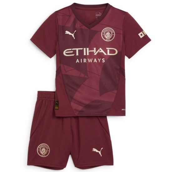 Kids Manchester City Third Full Kit 2024/25