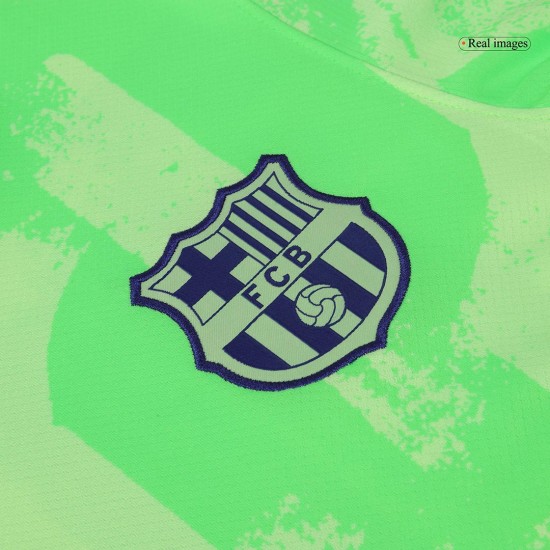 LAMINE YAMAL #19 Barcelona Spotify Logo Without Text Third Jersey 2024/25 - UCL Font