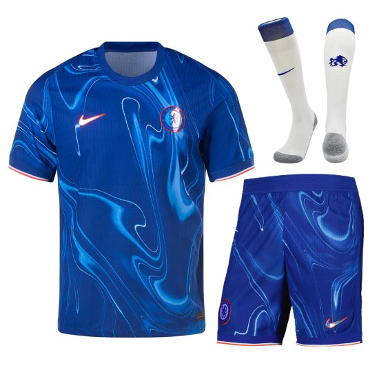 Chelsea Home Match Full Kit Player Version 2024/25
