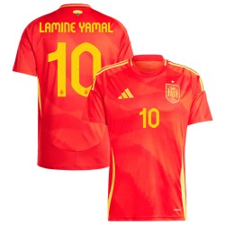 LAMINE YAMAL 10 Spain Home Jersey Euro 2024 - [Super Replica]