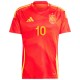 LAMINE YAMAL #10 Spain Home Jersey Euro 2024 - [Super Replica]