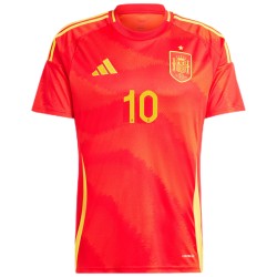 LAMINE YAMAL 10 Spain Home Jersey Euro 2024 - [Super Replica]