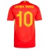 LAMINE YAMAL #10 Spain Home Jersey Player Version Euro 2024