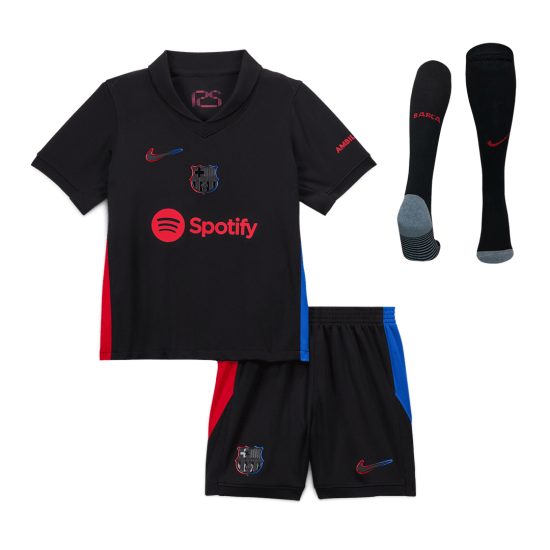 Kids Barcelona Away Full Kit 2024/25