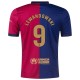 LEWANDOWSKI #9 Barcelona Home Spotify Logo Without Text Jersey 2024/25