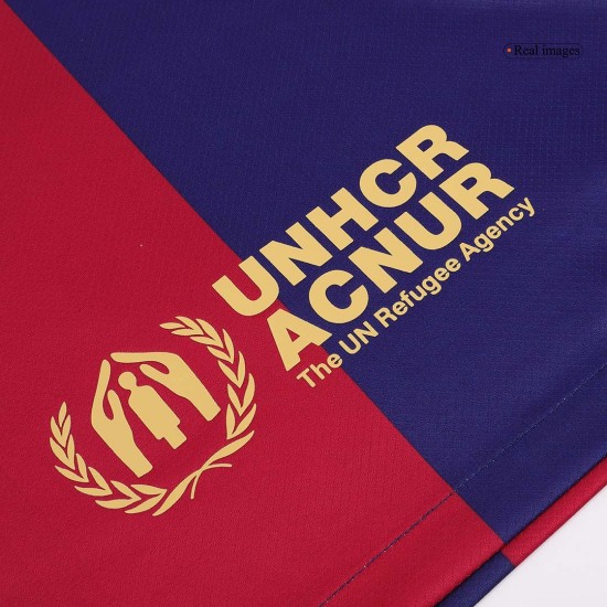 LAMINE YAMAL #19 Barcelona Home Spotify Logo Without Text Jersey 2024/25