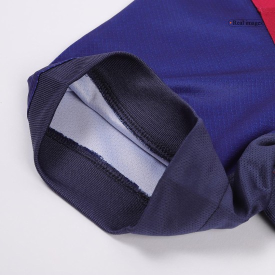 F.DE JONG #21 Barcelona Home Spotify Logo Without Text Jersey 2024/25