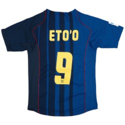 ETO\'O #9 Retro Barcelona Away Jersey 2004/05