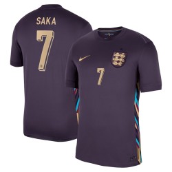 SAKA #7 England Away Jersey 2024 - [Super Replica]
