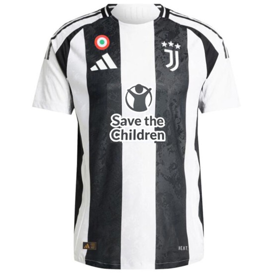 Juventus Home Save  Children Sponsor Match Jersey Player Version 2024/25