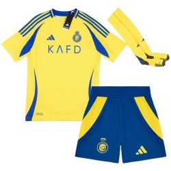 Kids Al Nassr Home Full Kit 2024/25