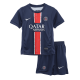 KVARATSKHELIA 7 Kids PSG Home Jersey Kit 2024/25