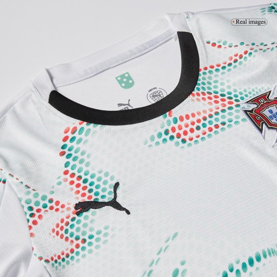 Kids Portugal Away Jersey Kit 2025
