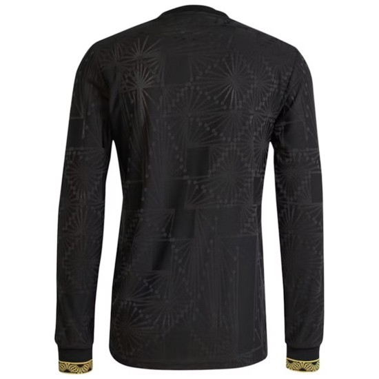 Mexico Third Long Sleeve Jersey Kit Gold Cup Player Version 2025