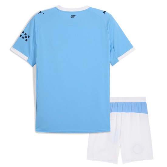 Kids Manchester City Home Jersey 2025/26