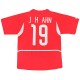 J H AHN #19 Retro South Korea Home Jersey 2002