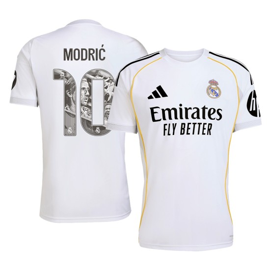 MODRIĆ Special #10 Real Madrid Home Jersey 2025/26