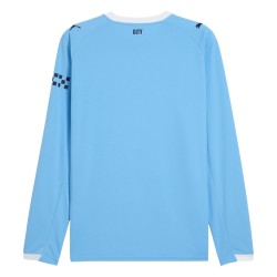 Manchester City Home Long Sleeve Jersey 2025/26