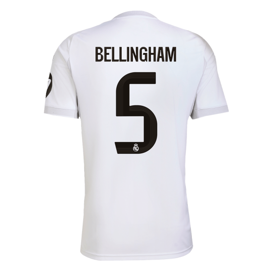 BELLINGHAM 5 Real Madrid Home Jersey 2025/26