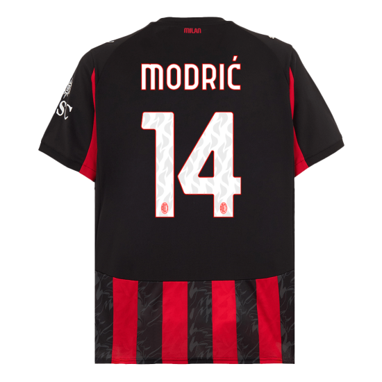MODRIĆ 14 AC Milan Home Jersey 2025/26 - [Super Replica]