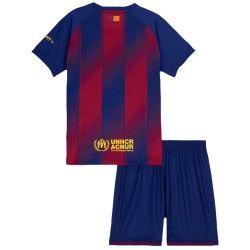 Kids Barcelona Home Jersey Kit 2025/26