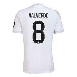 VALVERDE 8 Real Madrid Home Jersey 2025/26