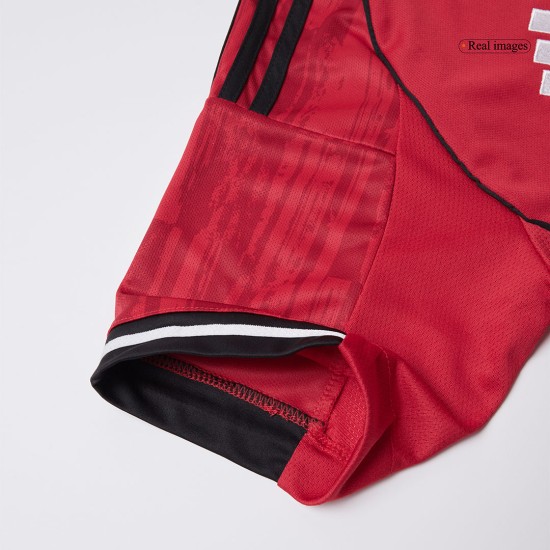 B.FERNANDES 8 Manchester United Home Jersey 2025/26- [Super Replica]