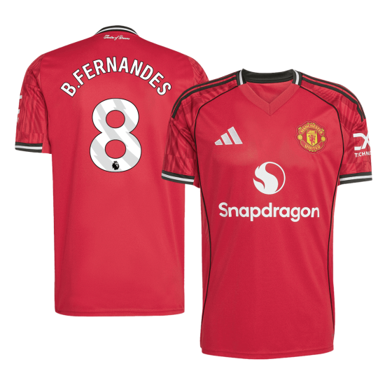 B.FERNANDES 8 Manchester United Home Jersey 2025/26- [Super Replica]