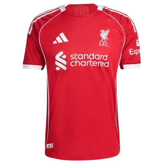 Liverpool Home Match Jersey Player Version 2025/26