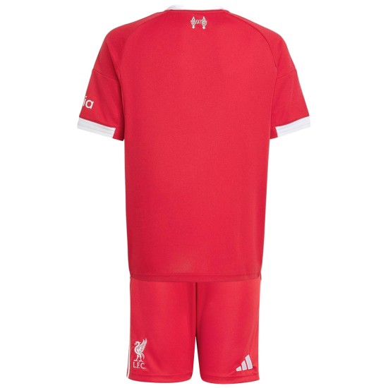 Kids Liverpool Home Jersey Kit 2025/26