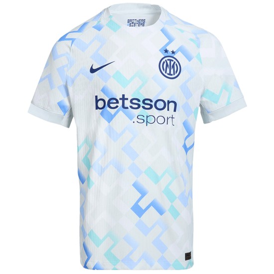 Inter Milan Away Match Jersey Player Version 2025/26